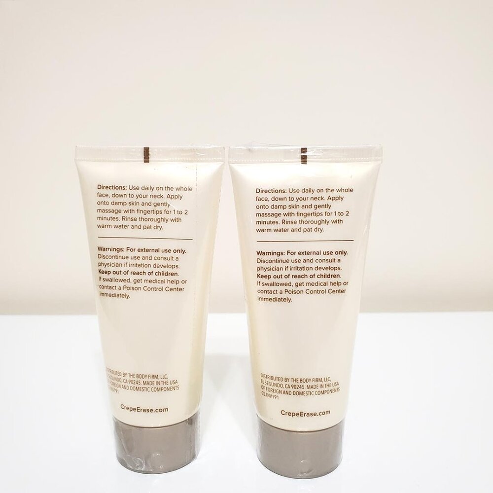 CREPE ERASE Lot Advanced Body Repair Treatment 4 in 1 Line Capsules Scrub - Picture 10 of 11